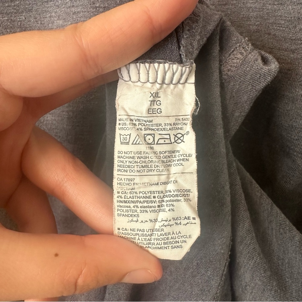 Old Navy Active Go-dry V-neck Tshirt - Picture 5 of 5